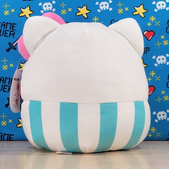 Squishmallow Hello Kitty with Cheeseburger 10" UltraSoft Stuffed Sanrio Plush - Picture 2 of 6
